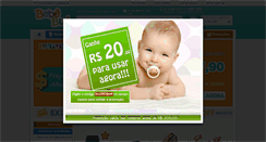 Desktop Screenshot of bebebua.com.br